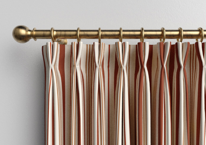 The British Stripe Co. George, Teignbridge No.1 - Made to Measure Curtains - Image 10